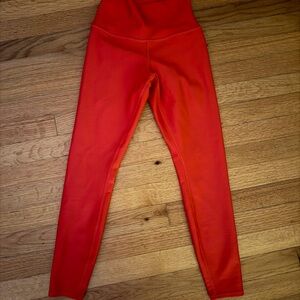 Alo Airlift Red Leggings